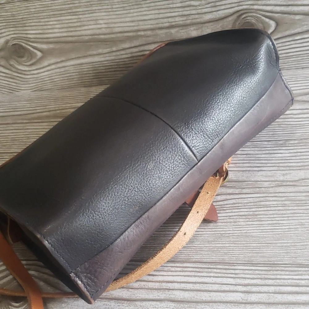 MADEWELL crossbody saddle tricolor bag - Picture 4 of 8